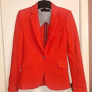 ZARA BLAZER /Red/orange
